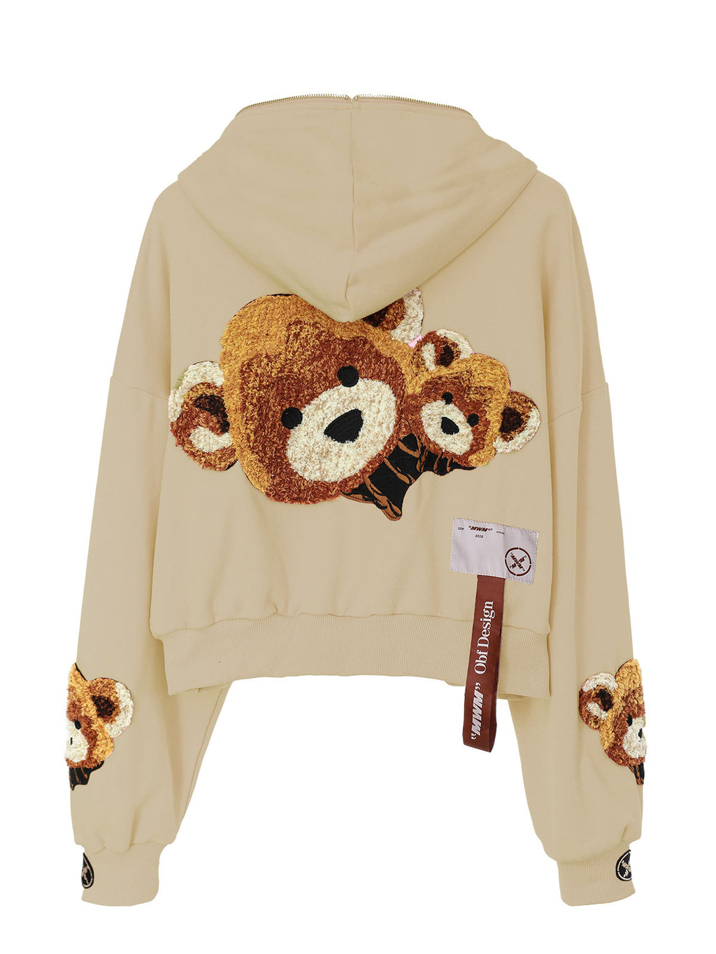 SUDADERA TEDDY CON CAPUCHA