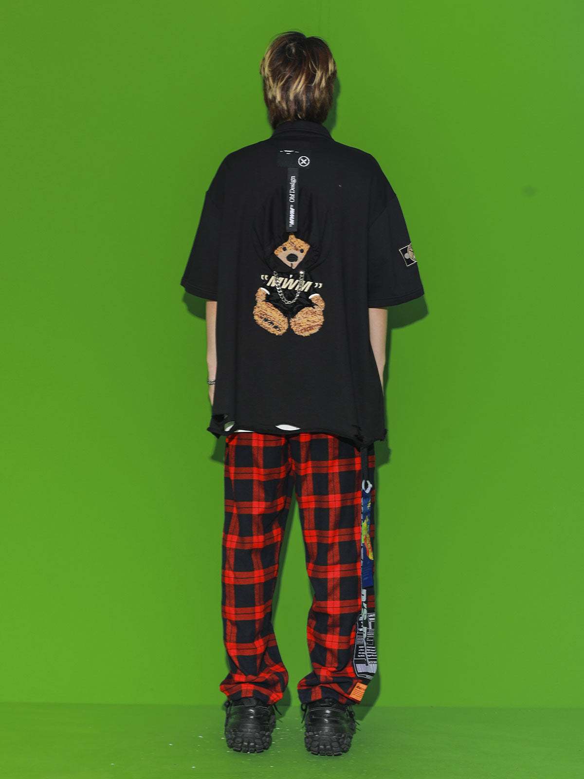 TEDDY SHIRT WITH CHAIN