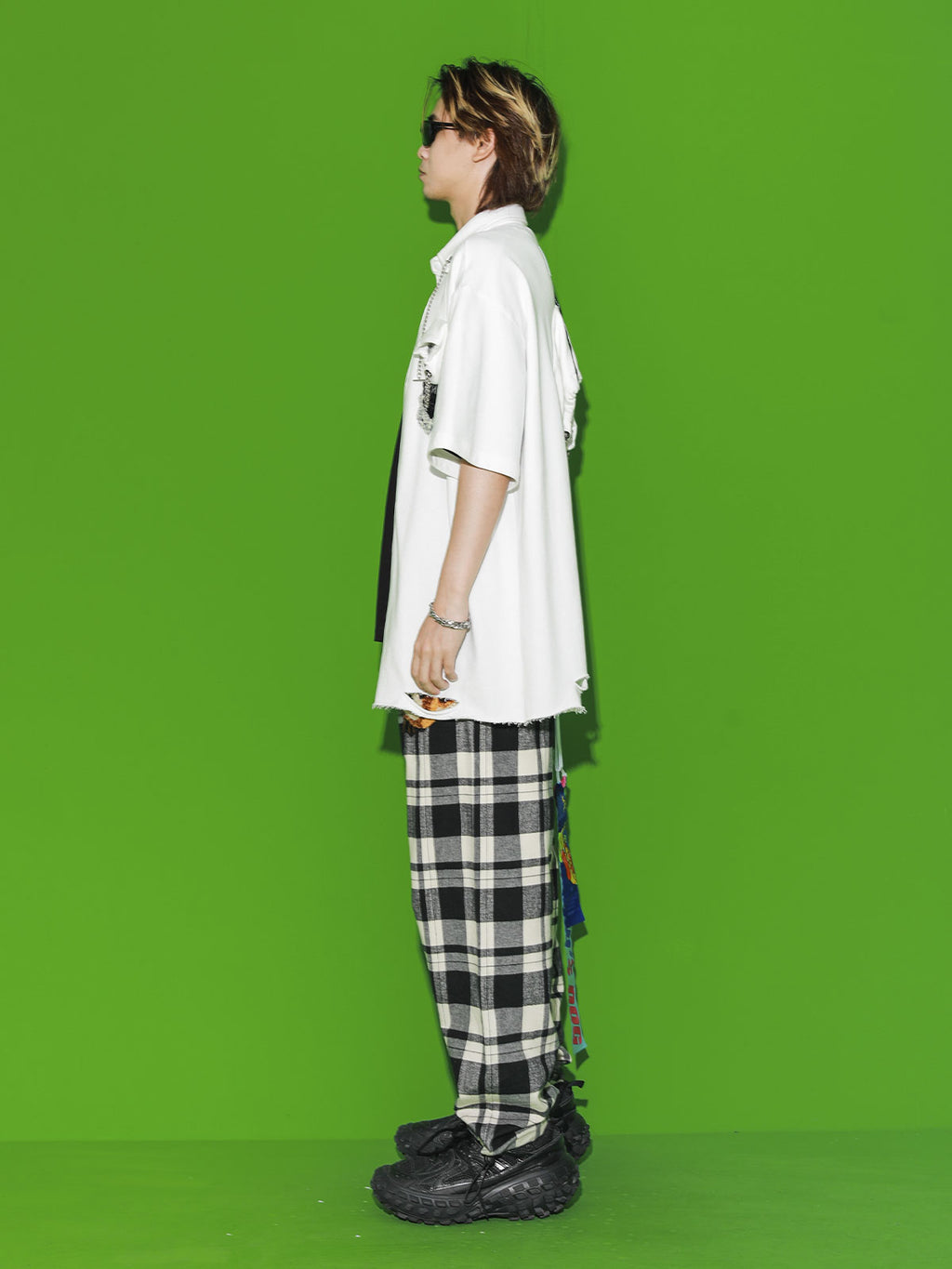TEDDY SHIRT WITH CHAIN