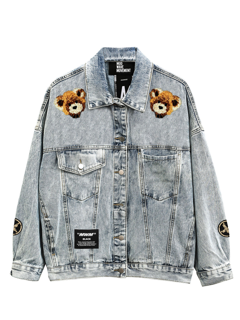 TEDDY DENIM JACKET