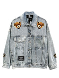 TEDDY DENIM JACKET