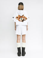 TEDDY CROPPED SWEATSHIRT