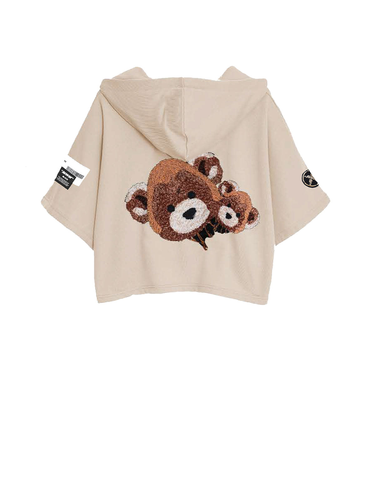 TEDDY CROPPED SWEATSHIRT