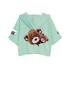 TEDDY CROPPED SWEATSHIRT