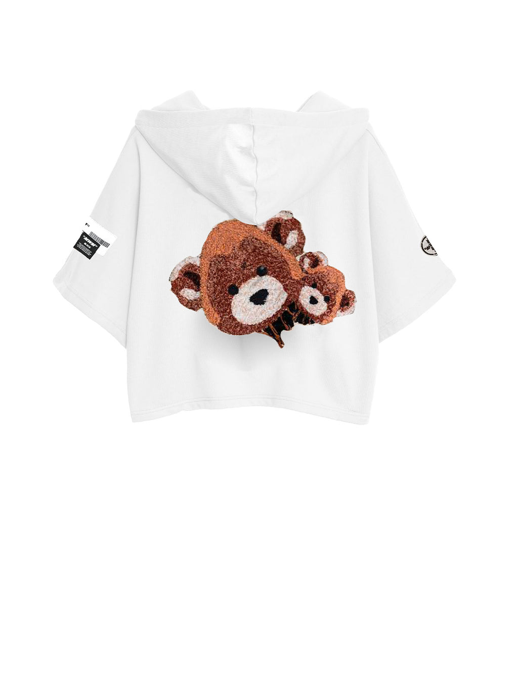 TEDDY CROPPED SWEATSHIRT